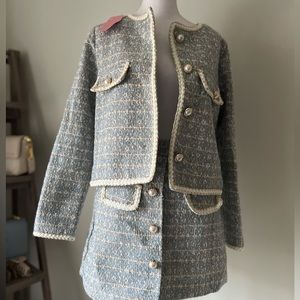 Tweed Blazer Set